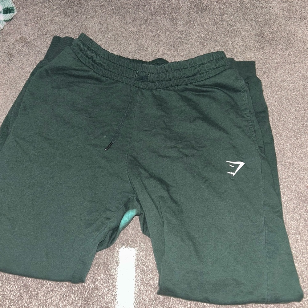 Gymshark Dark Green Athletic Joggers